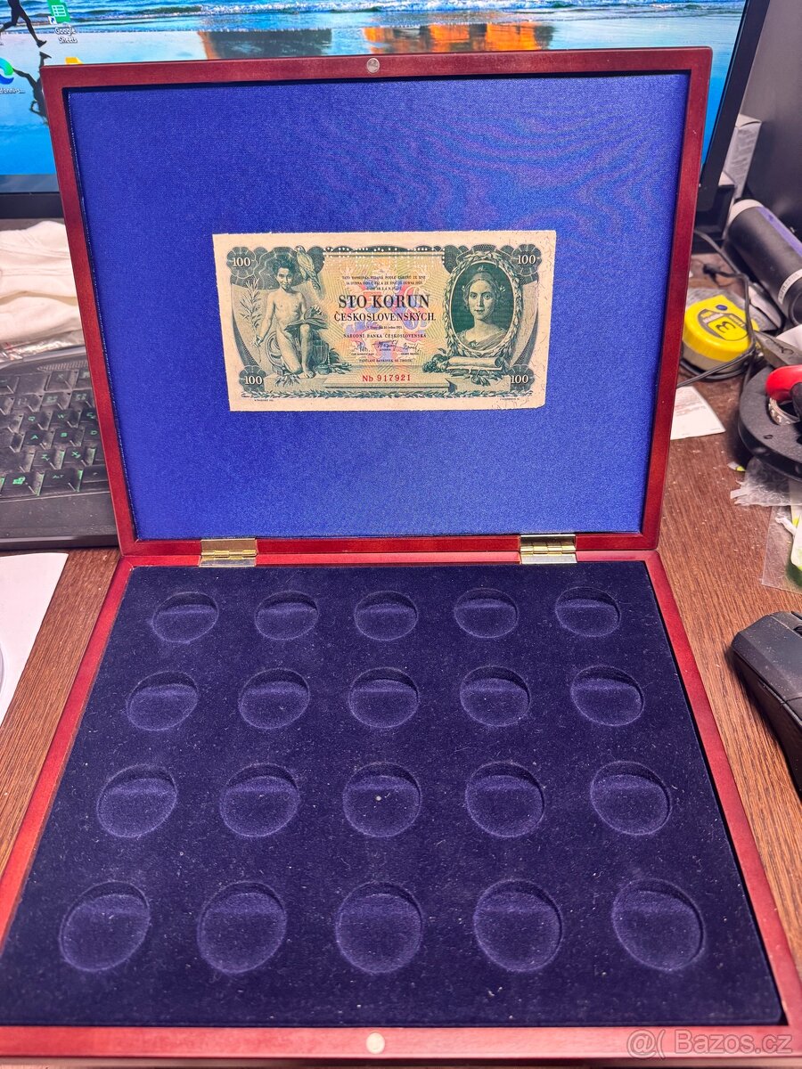 Etue krabicka na mince