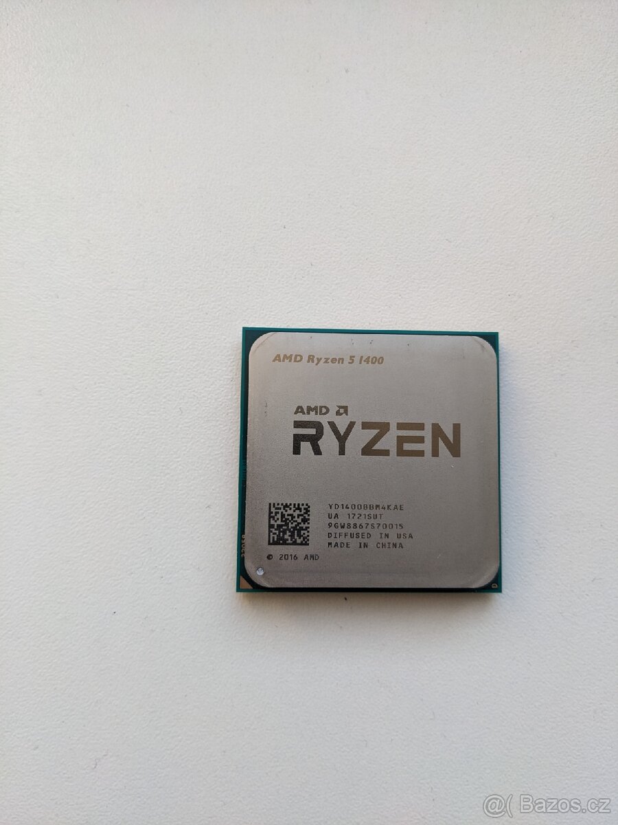 AMD Ryzen 5 1400 + chladič