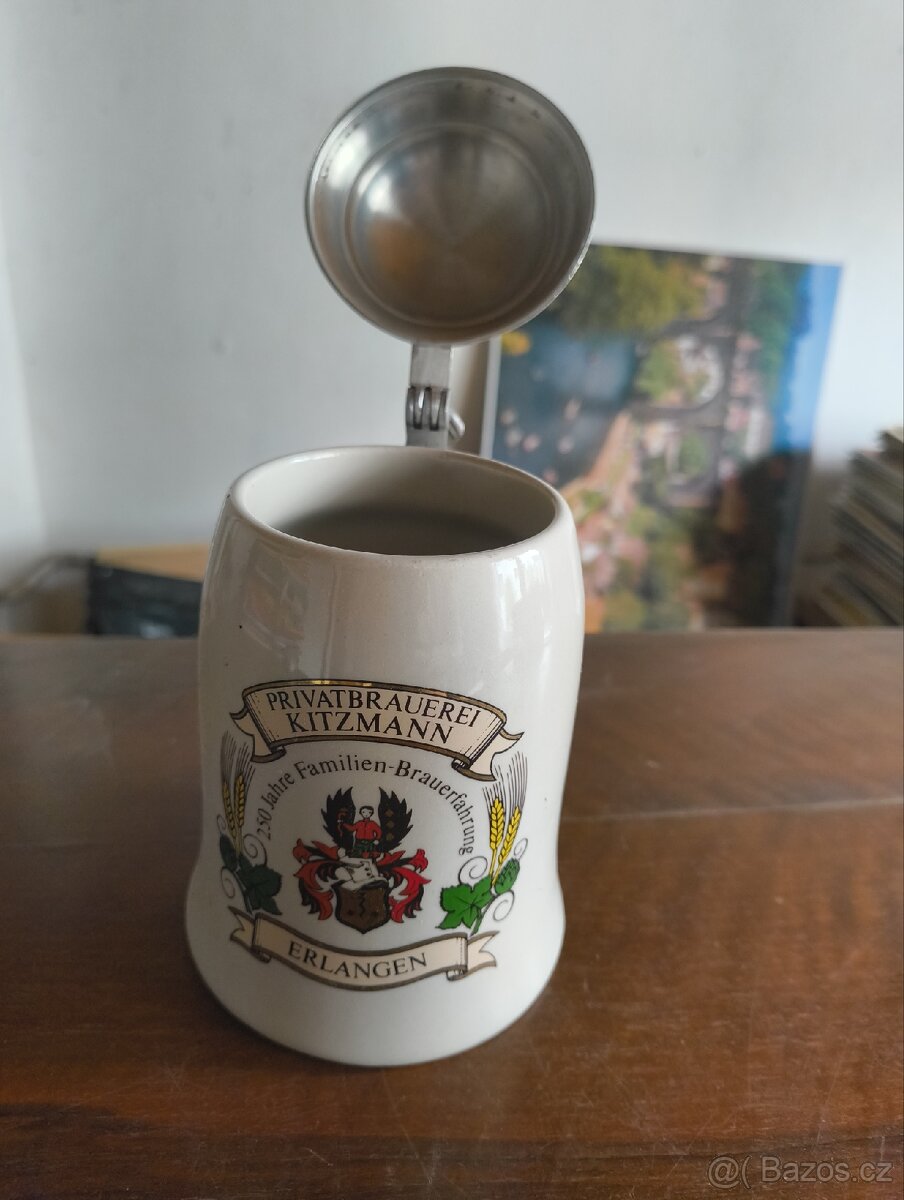 Keramický pivní krygl