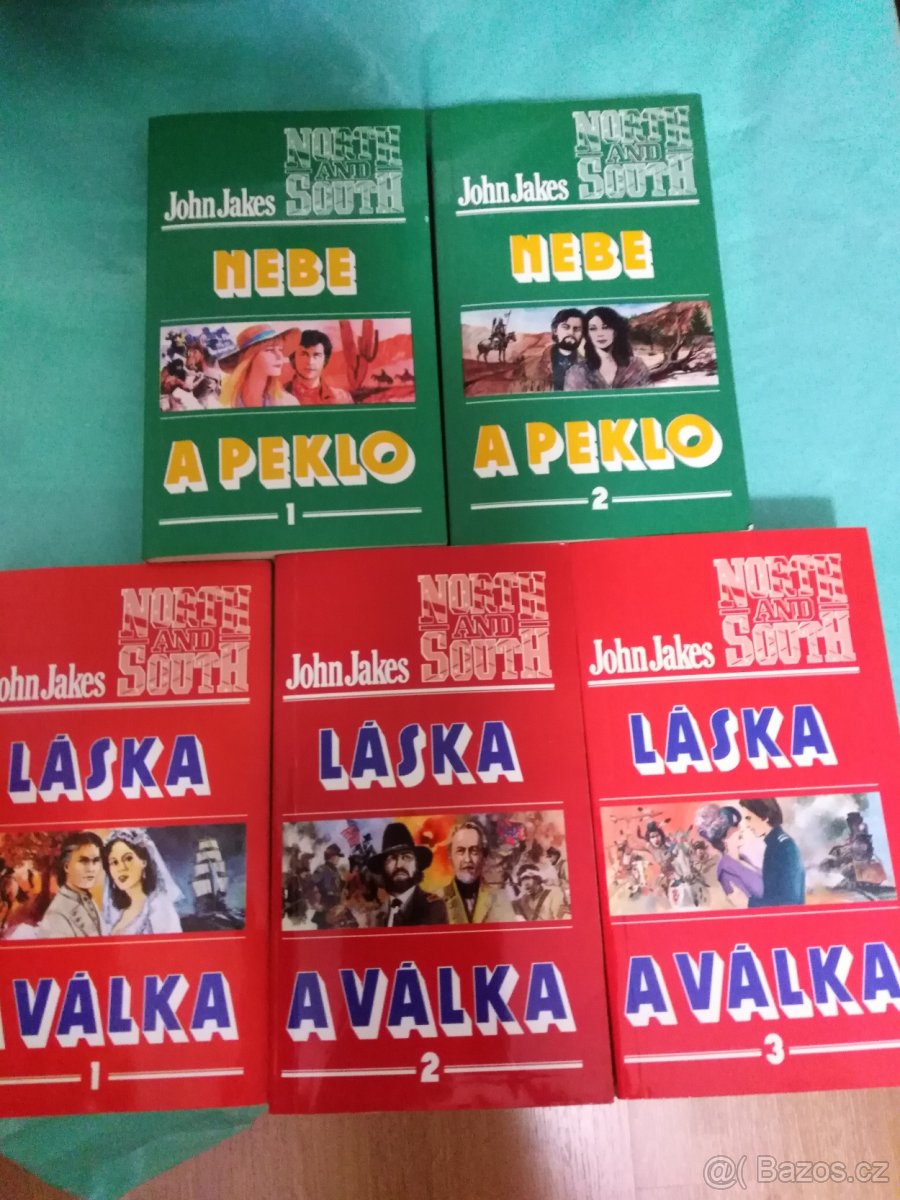 Knihy Láska a válka, Nebe a peklo, John Jakes