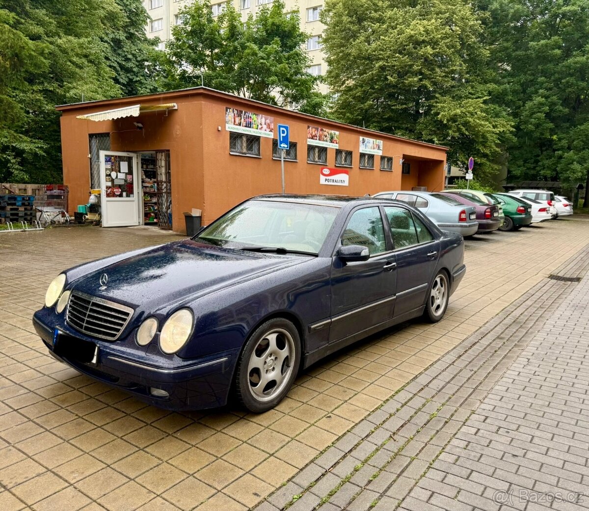 Mercedes E240 125kw 2002 Avantgarde 230 000Km, plná výbava