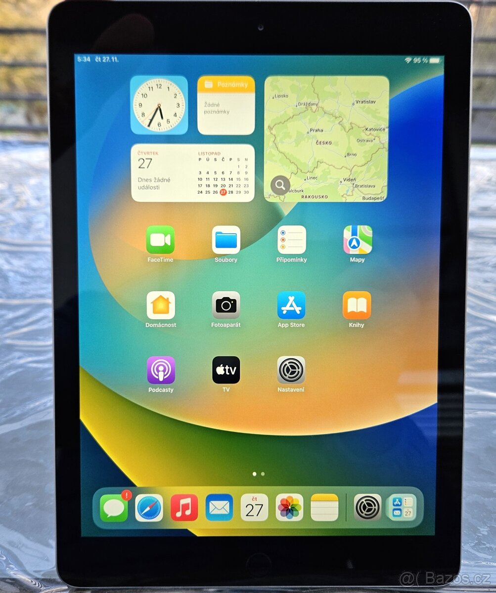 Apple iPad 5 gen. / 32GB Uložiště / Wi-Fi – Space Gray