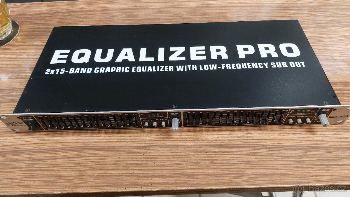 Ekvalizer 2x15 pásem RH sound S-EQ215A
