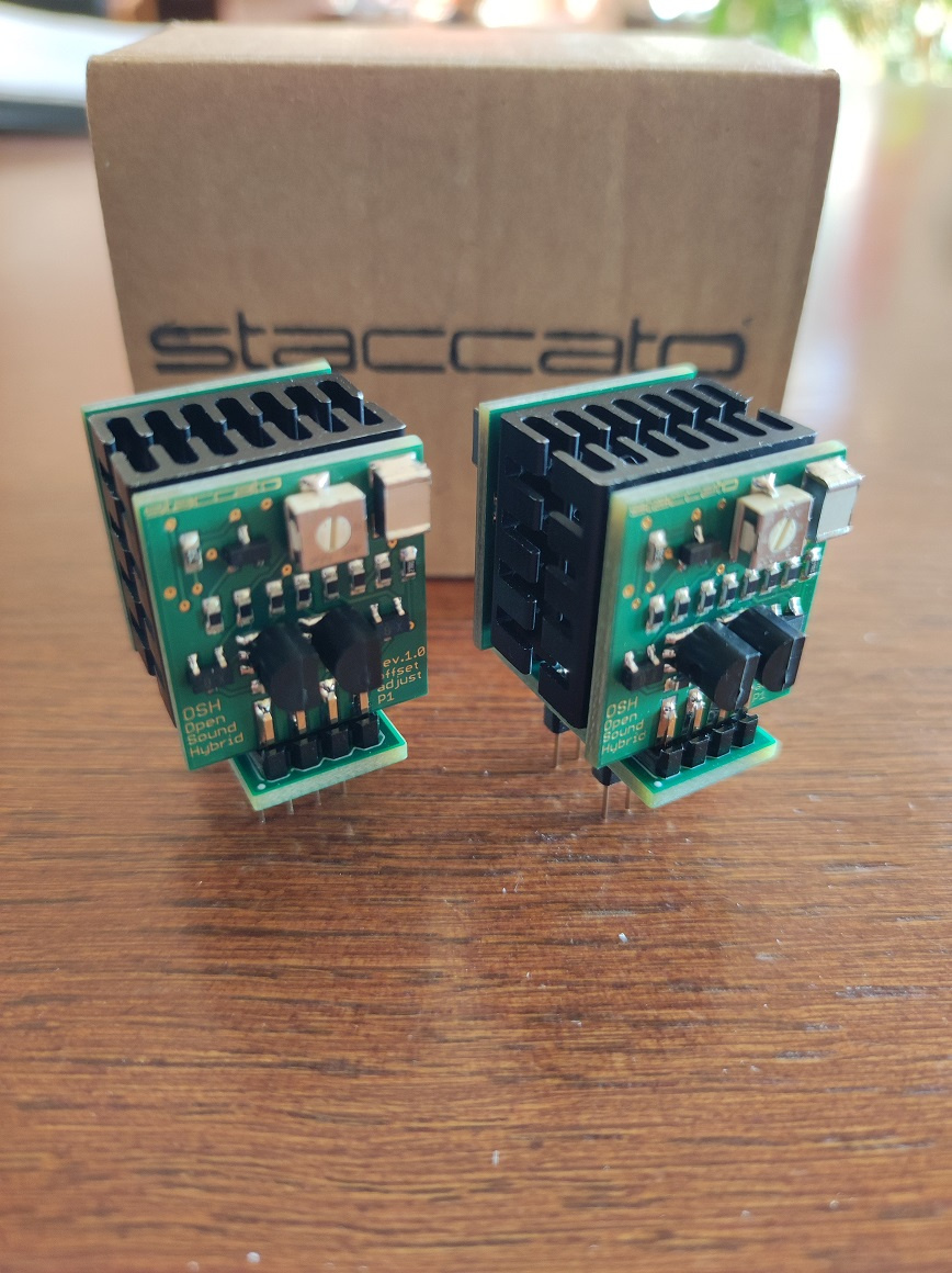 Operační zesilovače Sparkos / Staccato