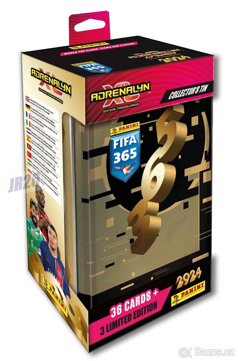PANINI FIFA 365 2023/2024 - ADRENALYN - plechová krabička