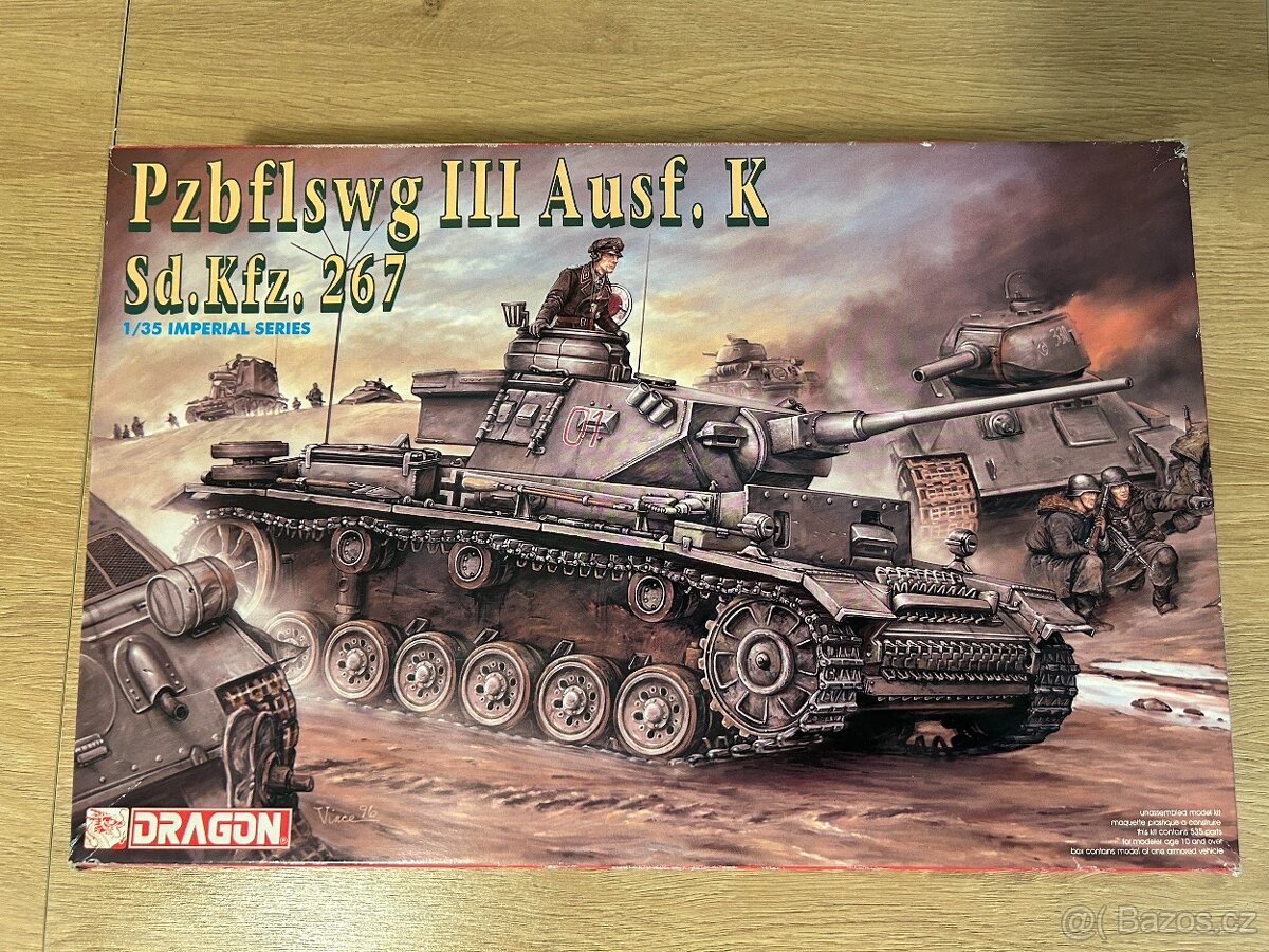 1/35 Dragon 9018 DML 1/35 Pzbflswg III Ausf. K