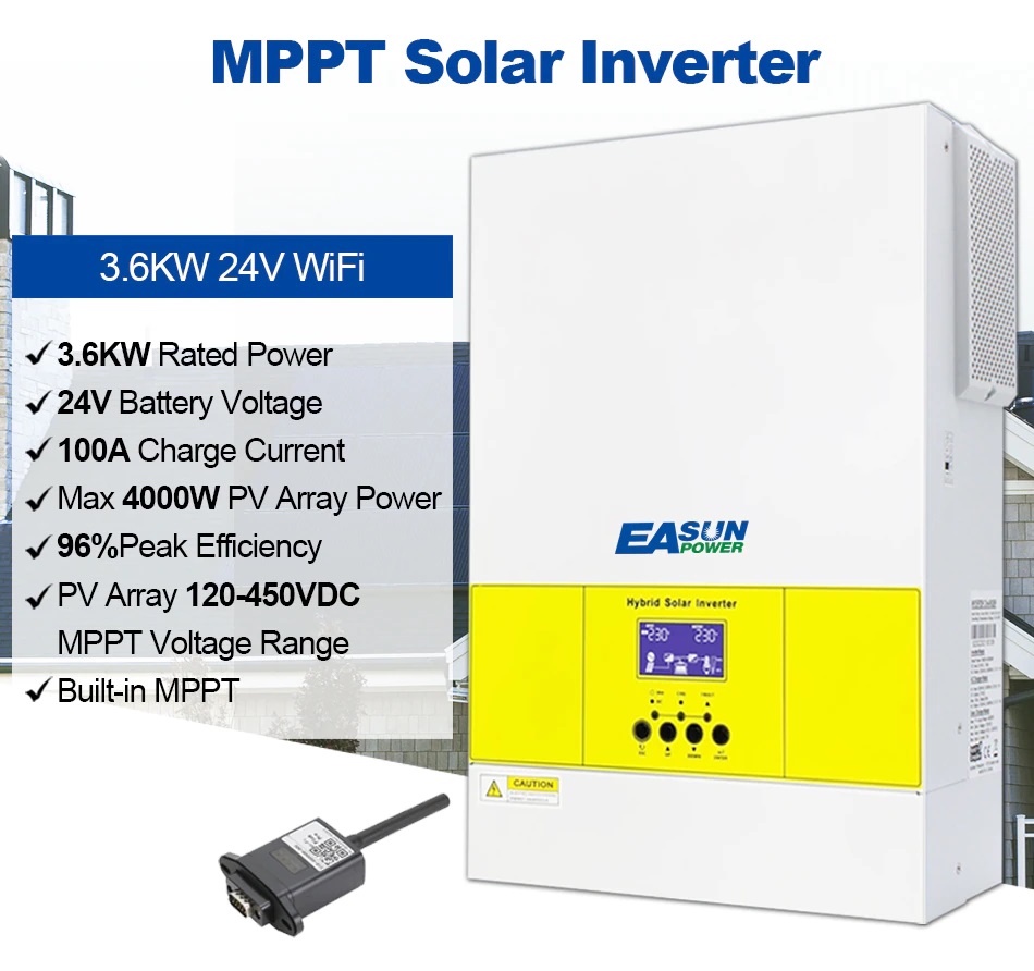 Fotovoltaický střídač 3.6KW, solární invertor