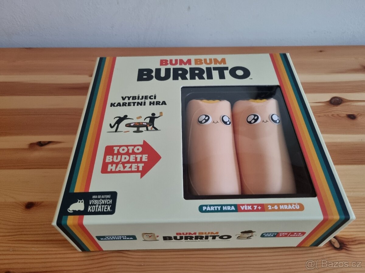 Společenská hra Bum Bum Burrito