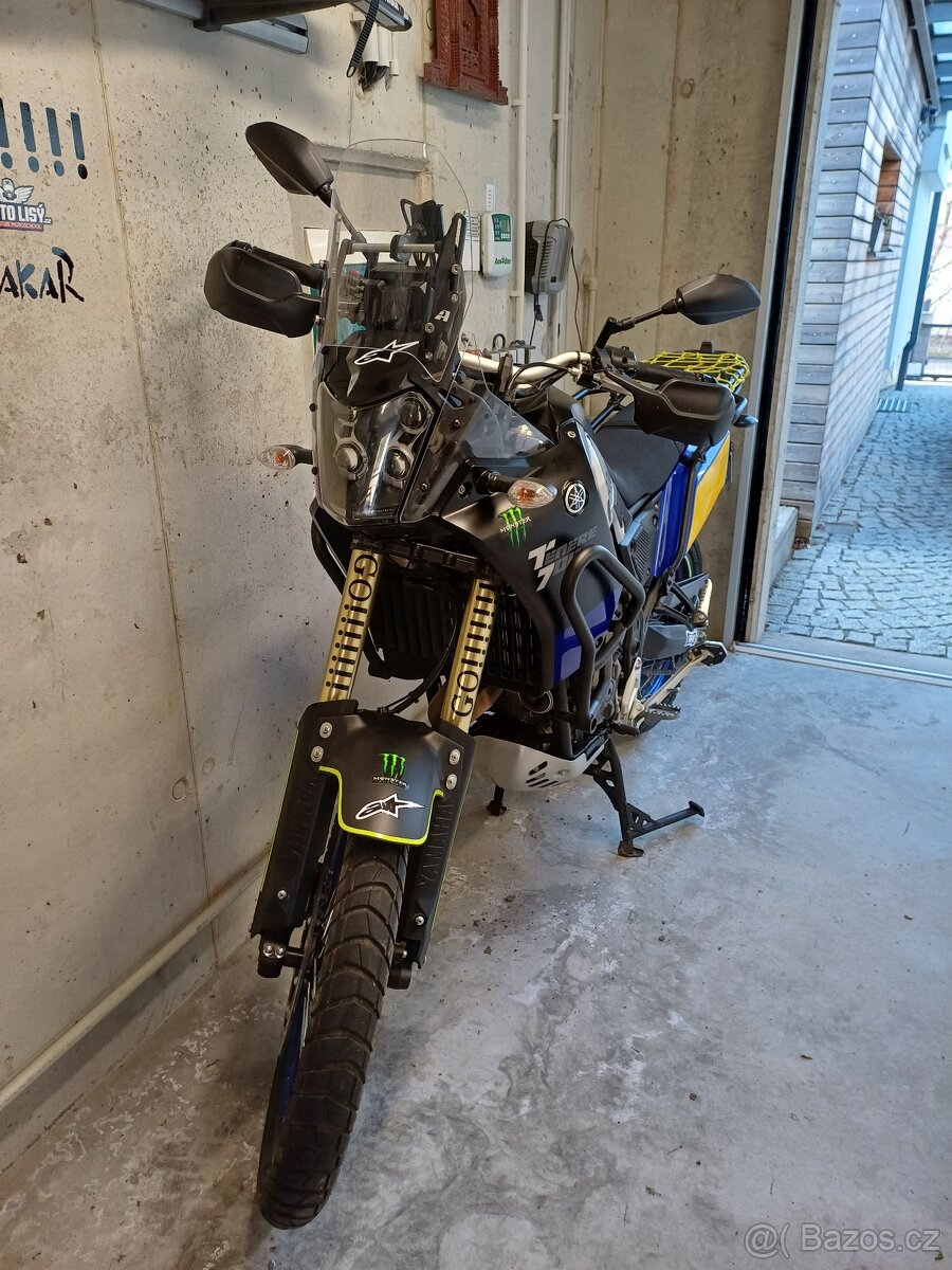 Yamaha Ténéré 700 v provozu 2020 1. majitel stav nového moto