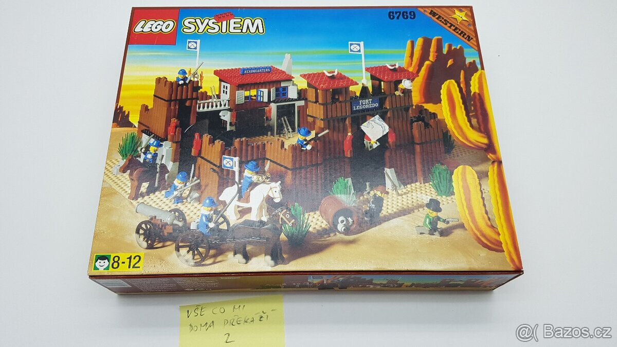 Lego 6769 Fort Legoredo, nerozbalené, rarita z roku 1996
