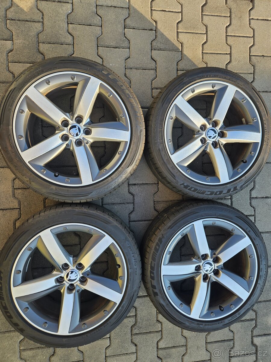 5x100 17 7,5J ET36 orig. koncernová kola Audi,Škoda,Seat,VW