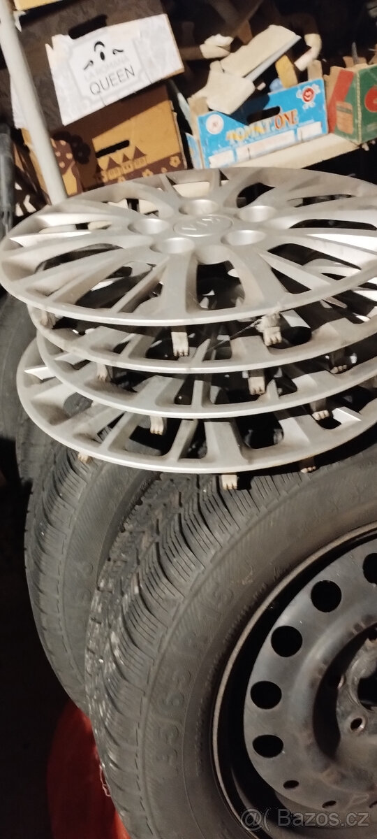 Sada zimnych kol 195 65 R15 KIA HUYNDAI s TPMS