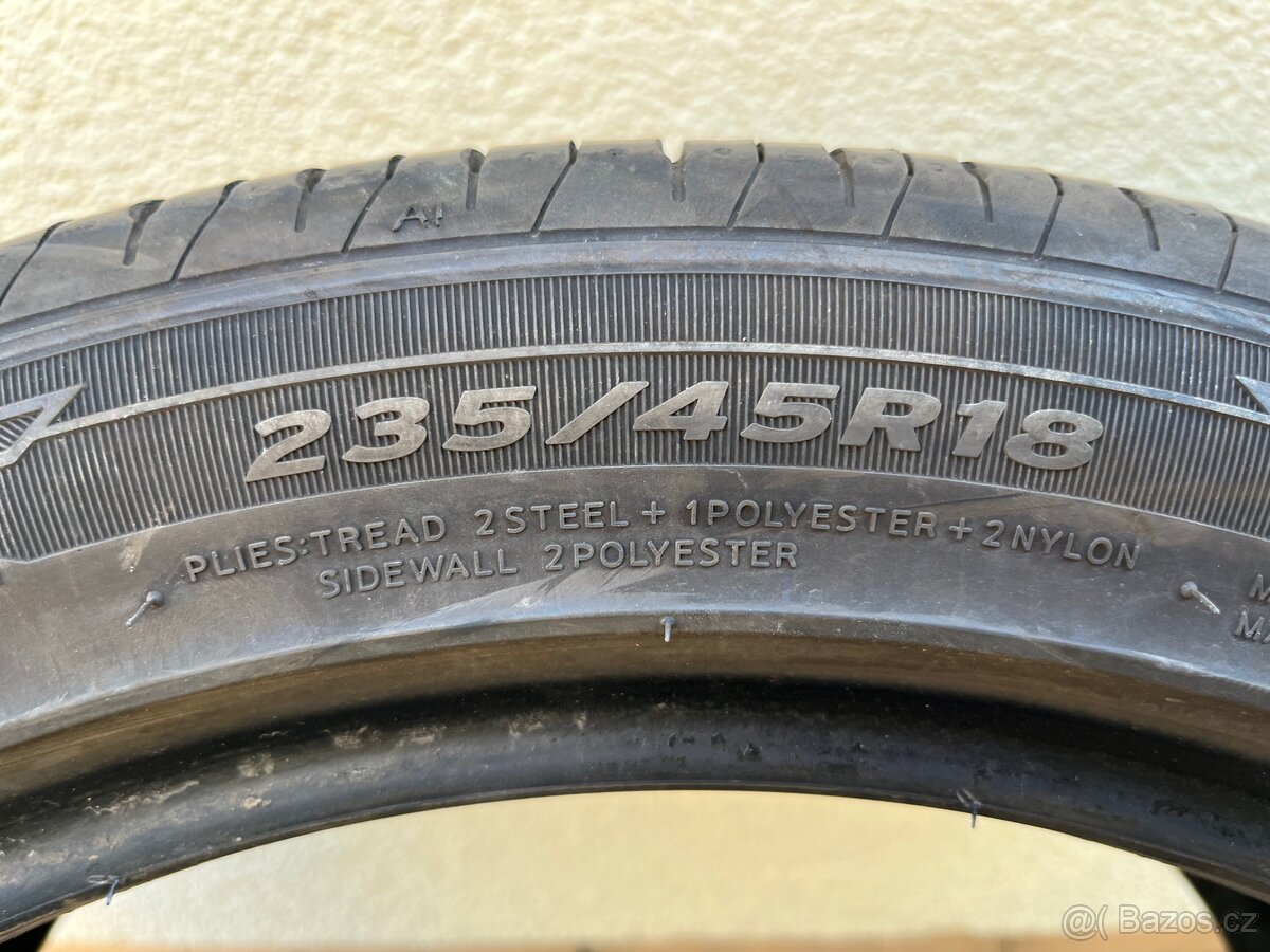 1+1 Pneu Hankook Ventus Prime 3 235/45 R18 94V DOT 0223