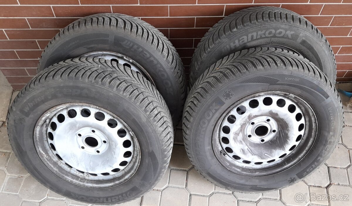 DISKY plechové 6,5J X 16 ET 33, 5x112, sada