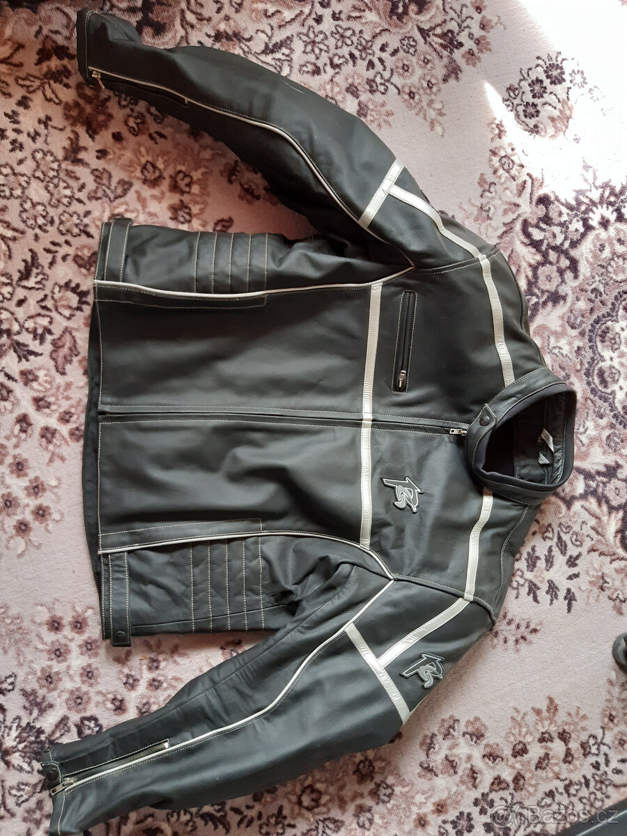 Bunda pánská Padana kožená, velikost 60-62 3XL