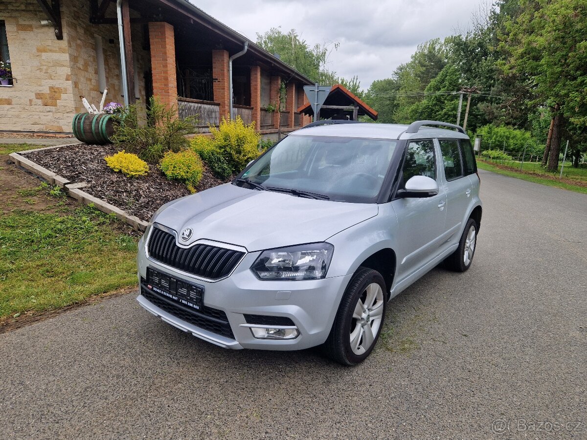Škoda Yeti 1,2 TSI 77 KW, vyhř. sed, Webasto