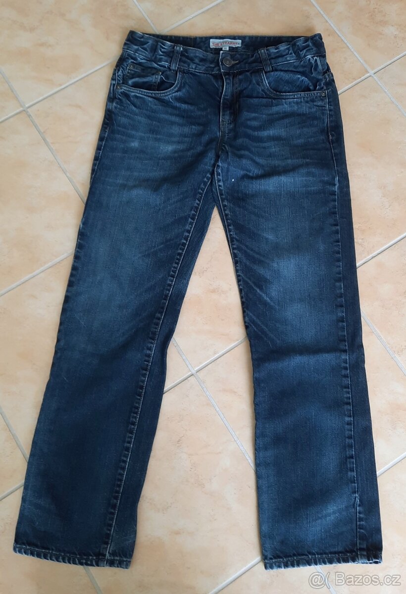 Chlapecké džíny, straight fit, vel. 164
