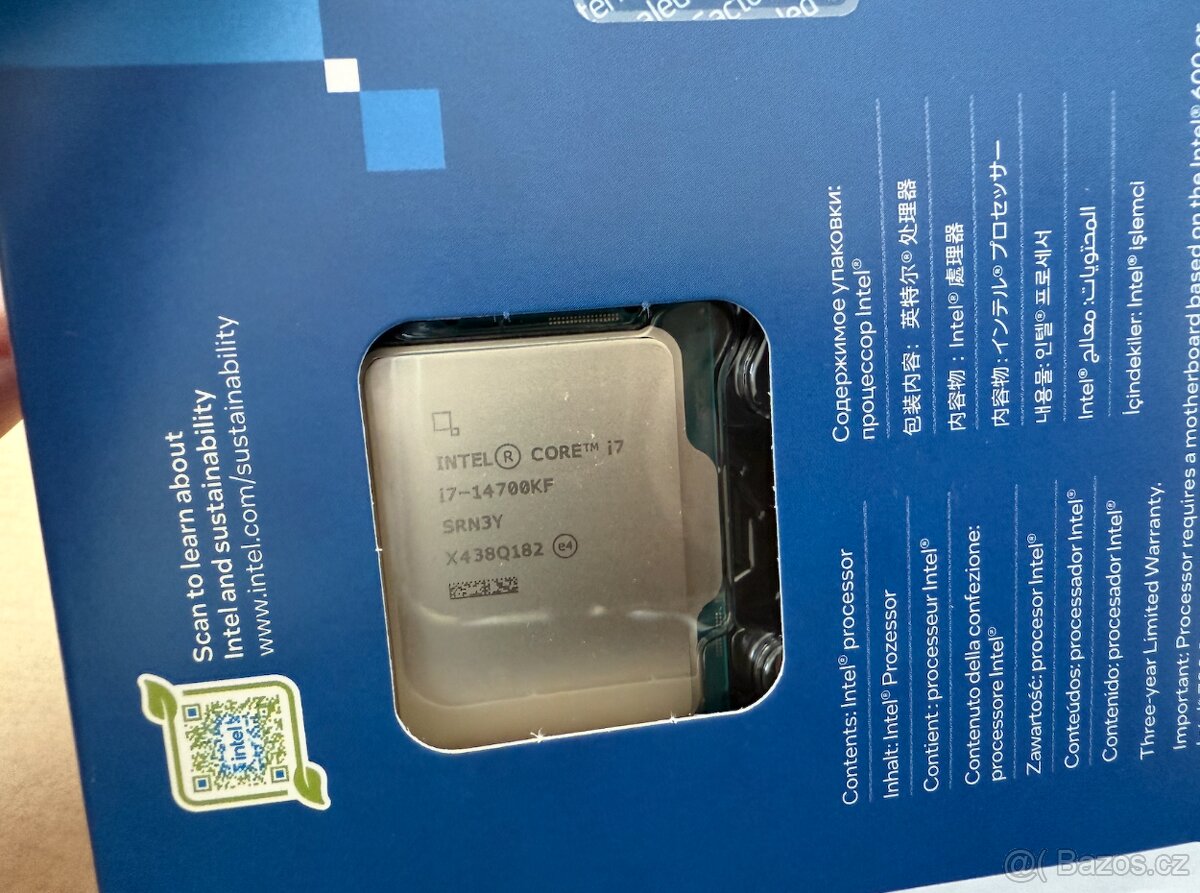 Intel i7-14700KF + MB Asus Prime Z790-P