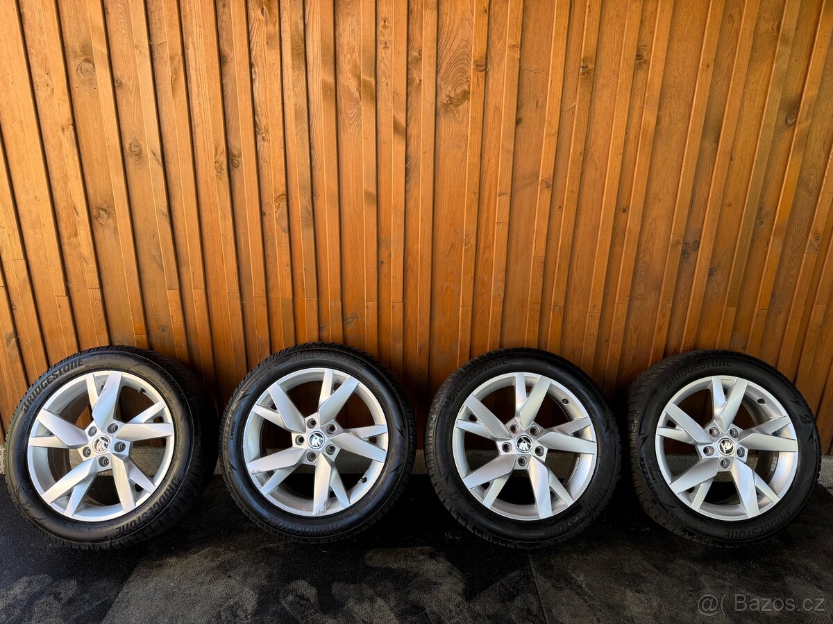 Alu kola Škoda Octavia 5x112 R17 Lyra