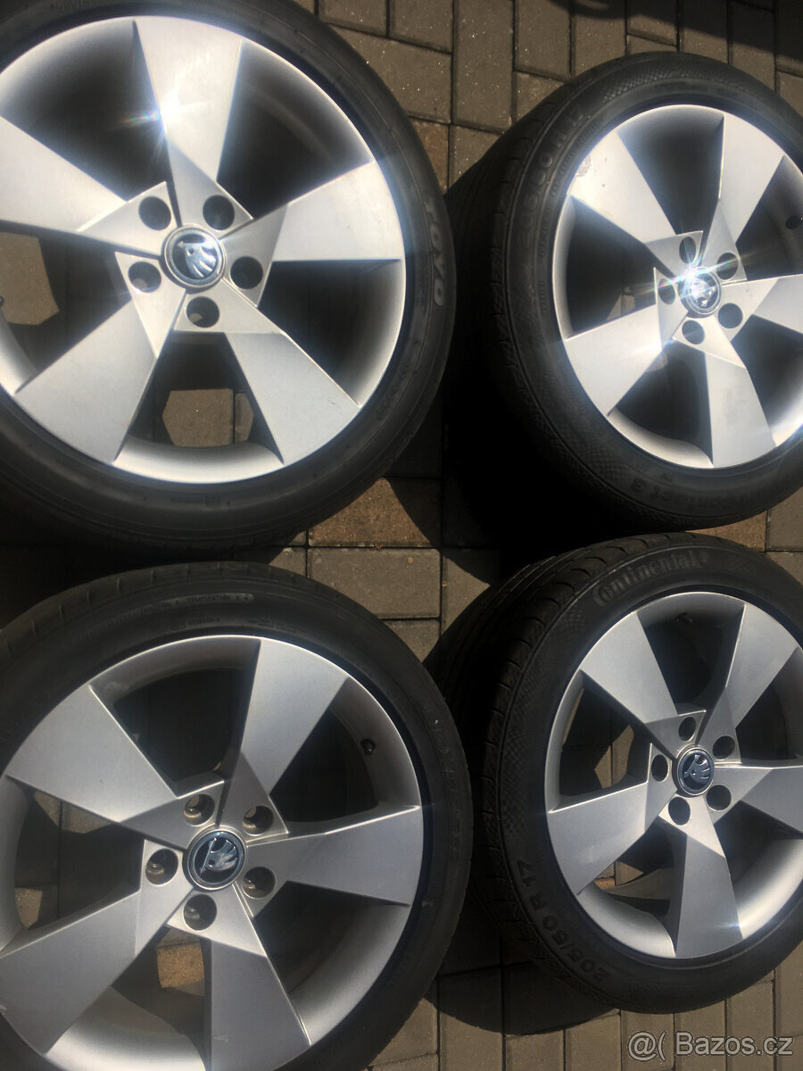 alu kola 5x112, orig octavia 3
