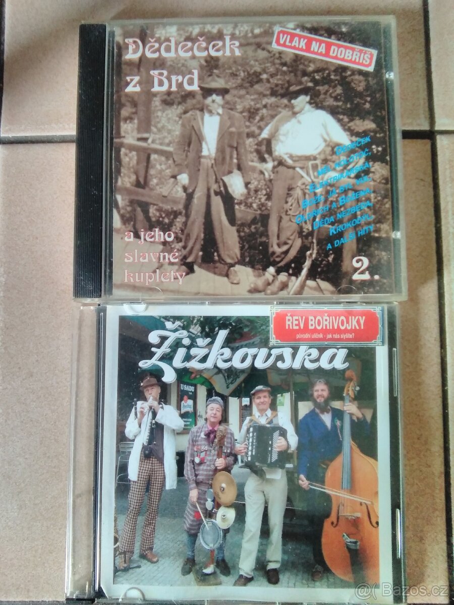 Prodám 2 origo CD-Zizkovska/Dědeček z Brd 2.