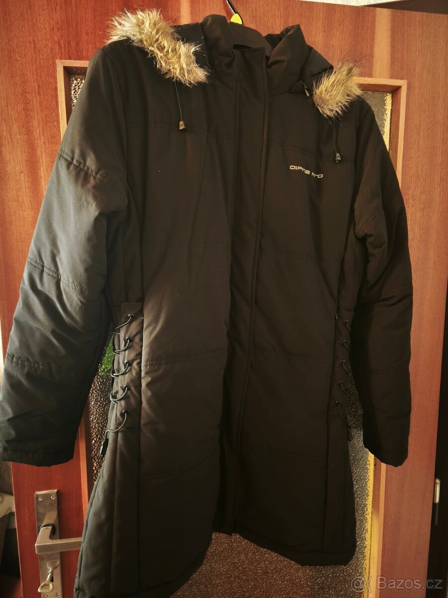 prošívaný dámský kabát Alpine Pro