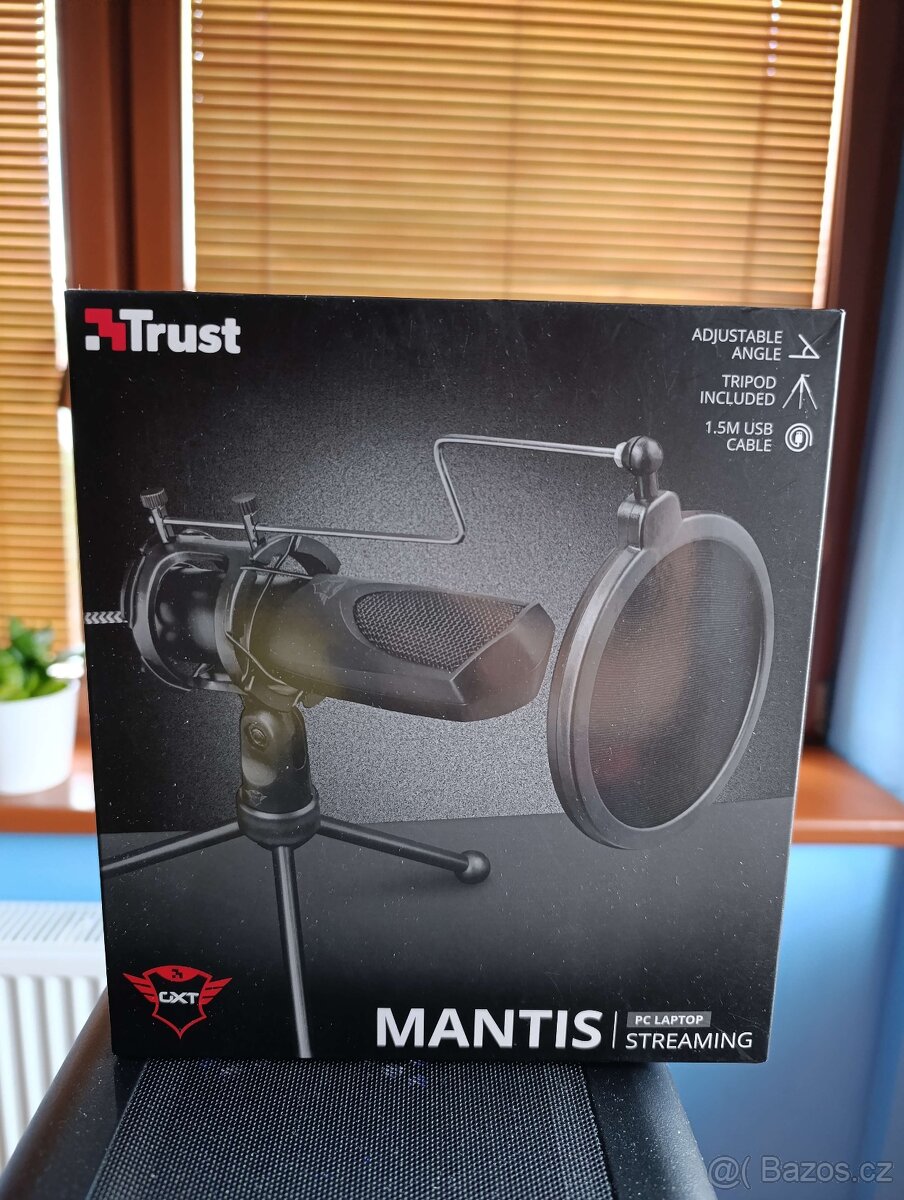 Mikrofon Trust GXT 232 Mantis černý