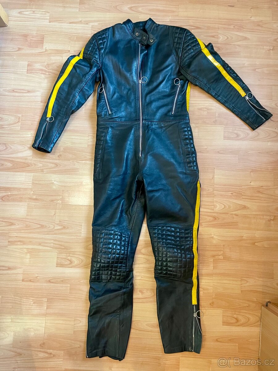 Kožená moto kombinéza