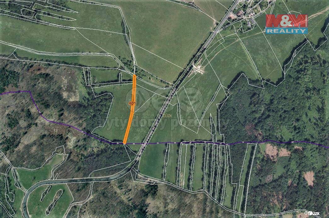 Prodej louky, 2619 m², Heřmanice u Žandova