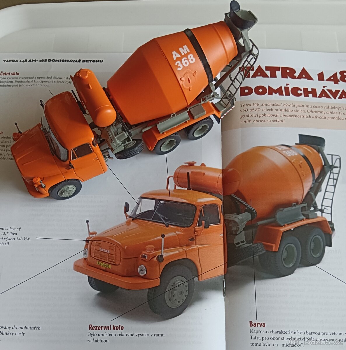 Tatra 148 AM- 368 míchačka DeAgostini