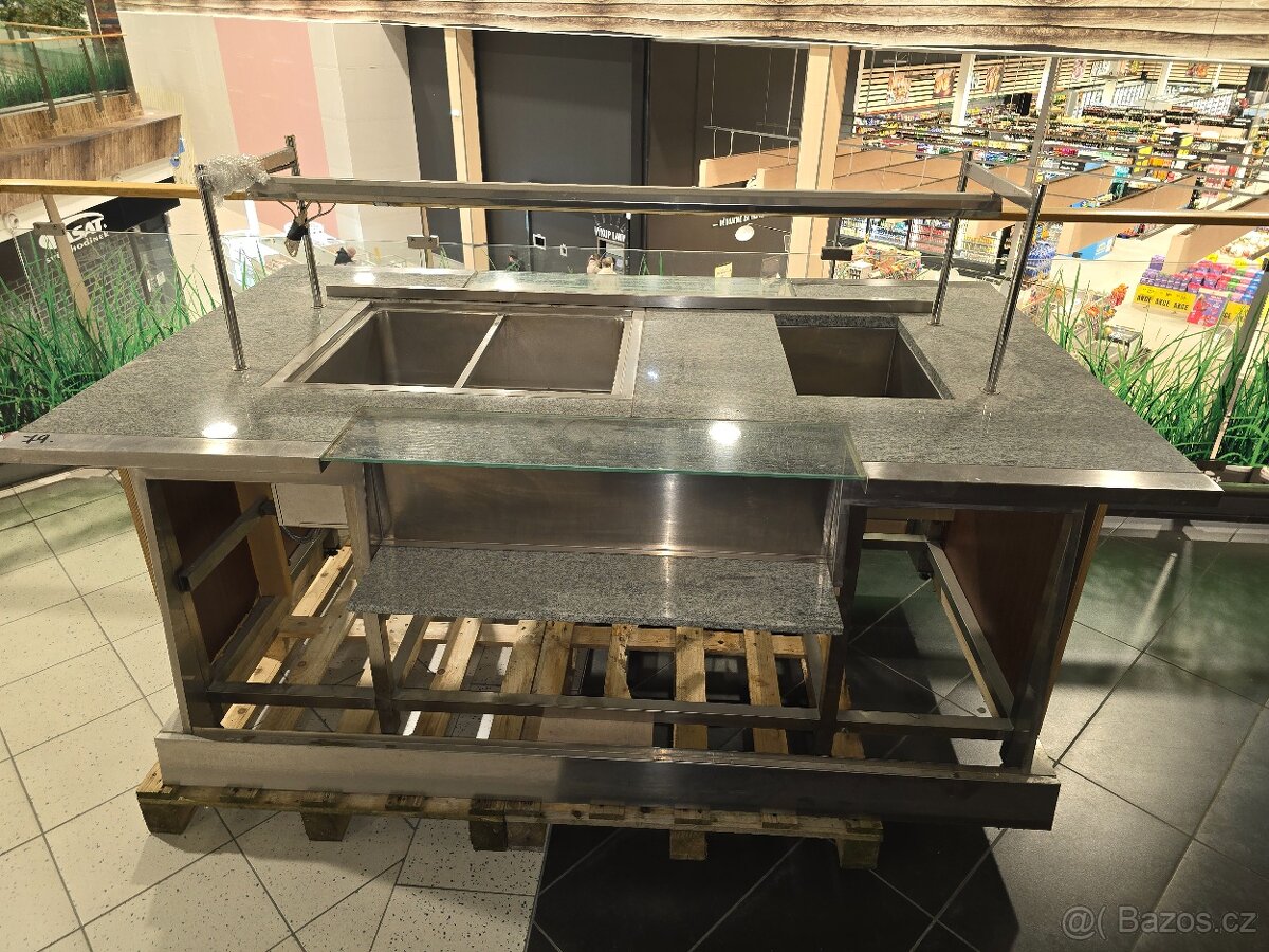 Výdejní stůl na potraviny gastro č. 079