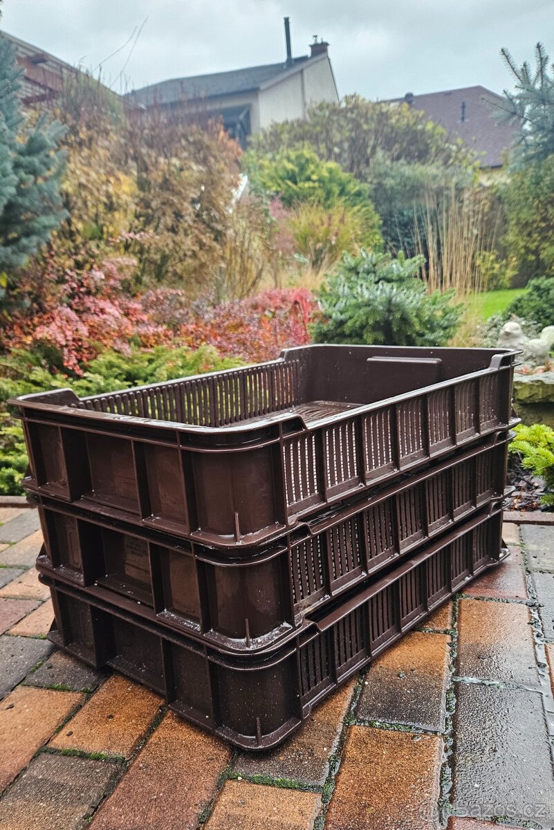 Přepravky na zeleninu/ovoce nízké