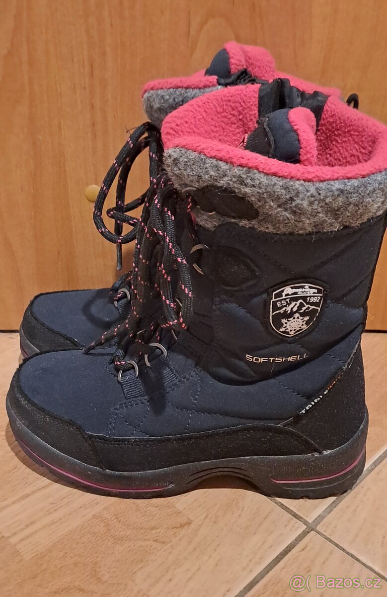 Dívčí zimní boty