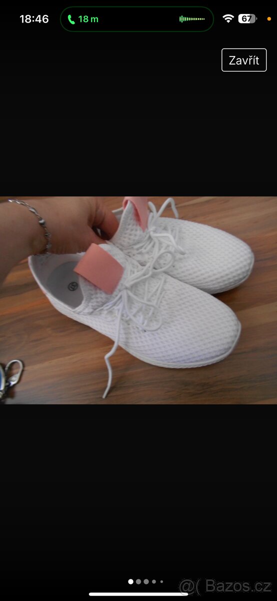 Tenisky odlechcene letni 37 nove