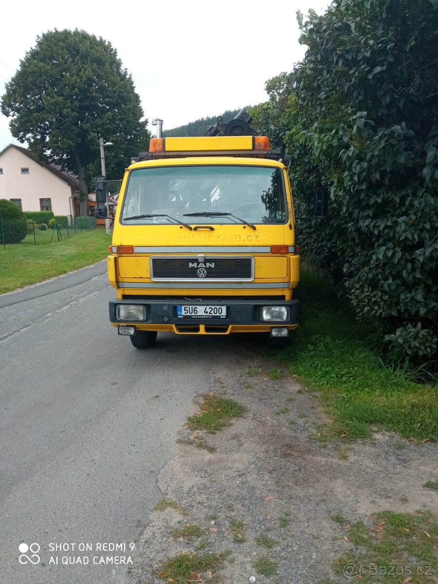 MAN odtahový speciál prodám