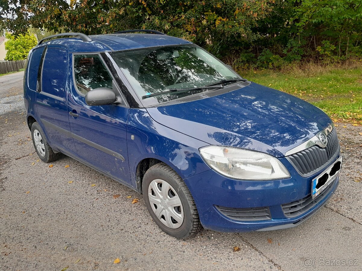 Škoda Praktik Roomster 1.2i, 51.kw,nová STK 11/2027 rok 2013