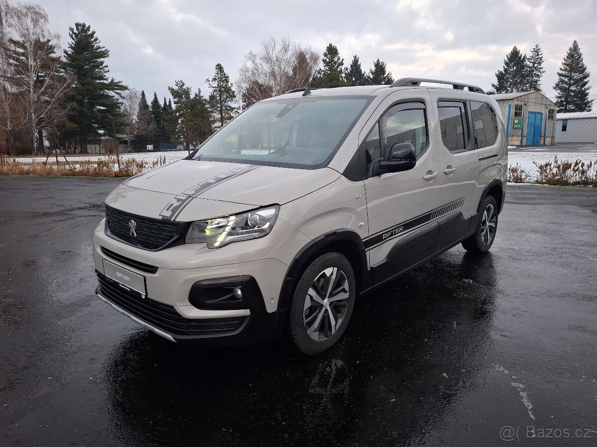 Peugeot Rifter GT 1.5HDi 96kW,7.místné,DPH,tažné