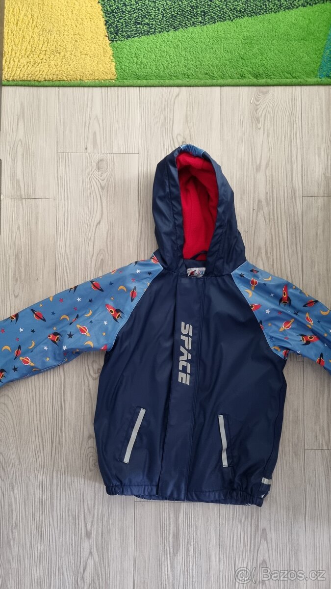 Dětská nepromokavá bunda vel 122/128