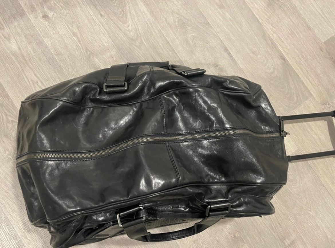 Kožená cestovní taška značková DirkBikkenbergs