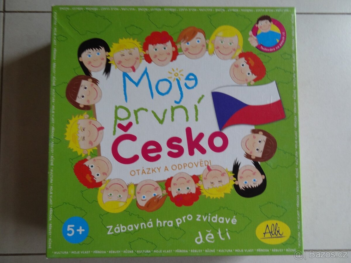 Dětská společenská hra Moje první Česko ALBI