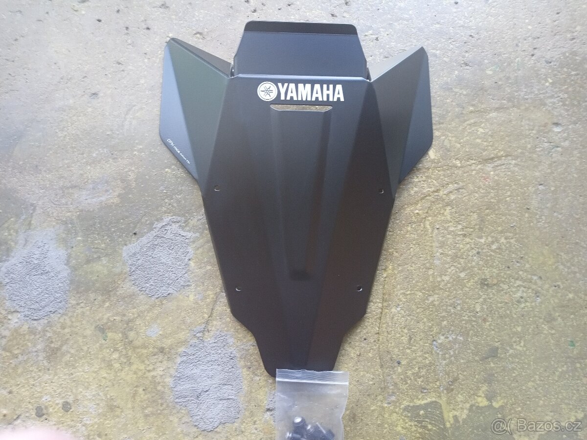 Větrný štít na Yamaha Tracer 9