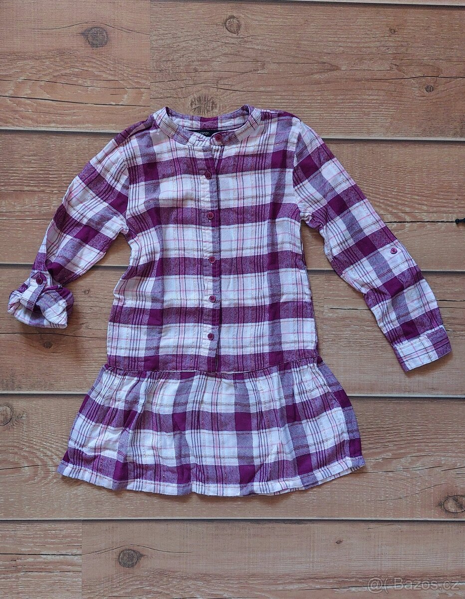 KUS 30,- Košile, šaty vel. 110-128