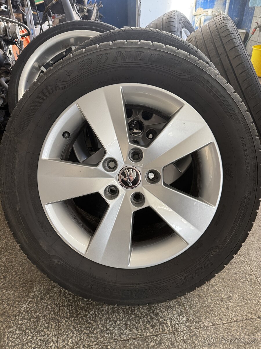 Alu kola 5x112 16” skoda
