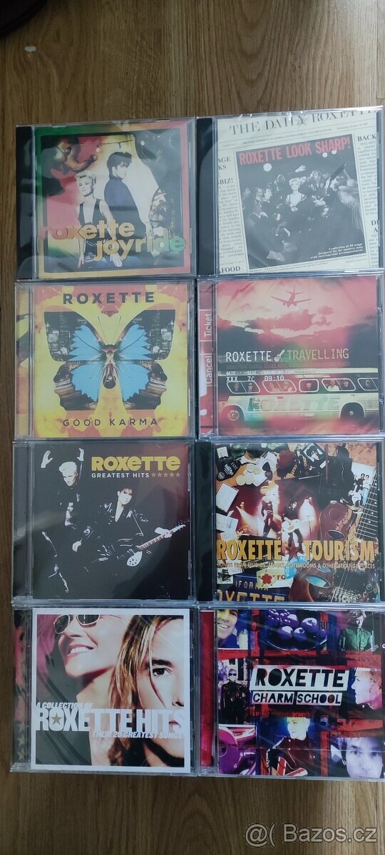 Prodám CD Roxette plno roků pořád zabalené