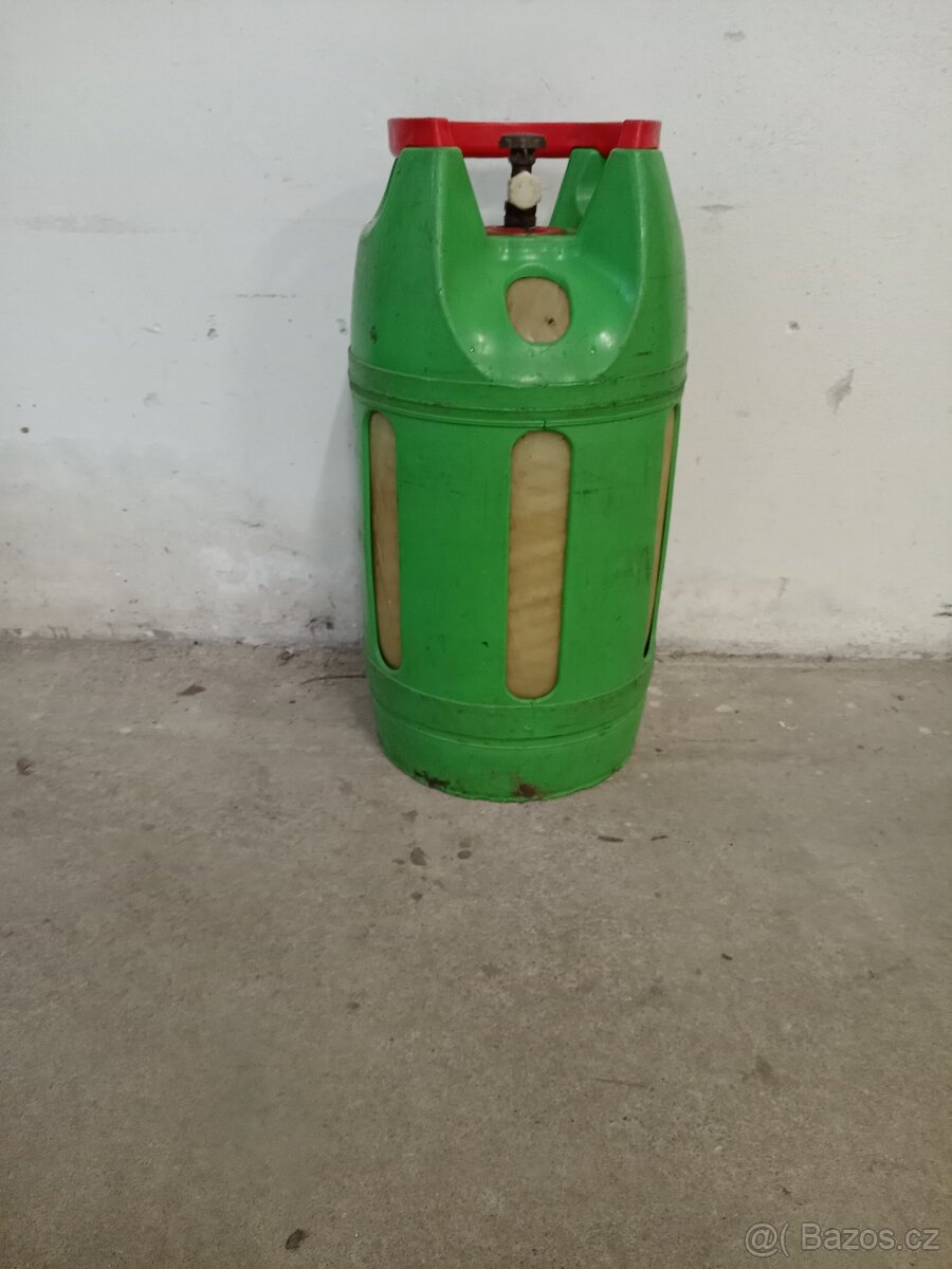Plynová láhev PB 10 kg kompozitni