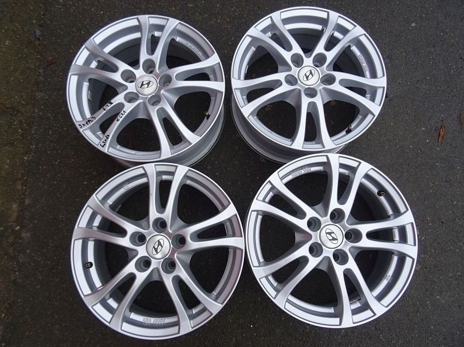 Alu disky na Hyundai, 16", 5x114.3 , ET 38, šířka 6,5J