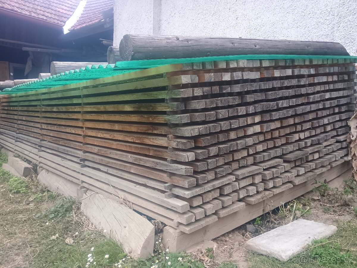 Střešní latě 5x4