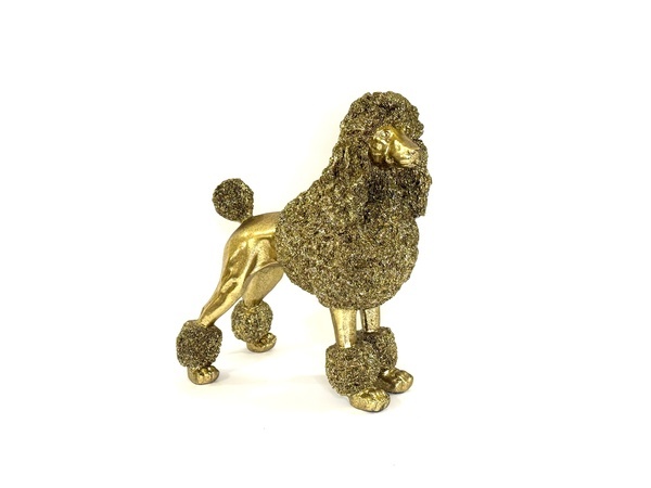 ZLATÝ PUDL - SOCHA 34 cm
