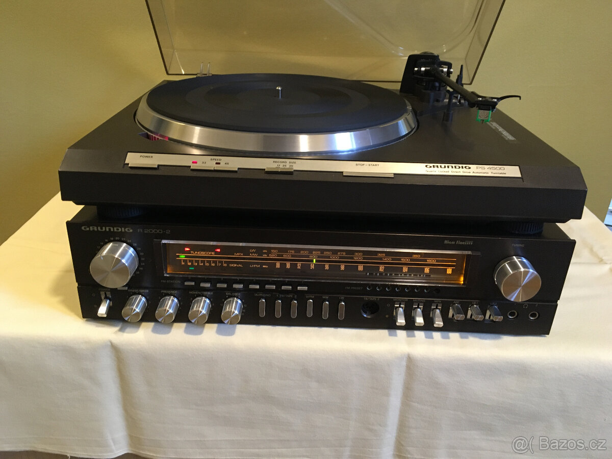 GRUNDIG PS 4500 Quartz Direct Drive – plný automat, výborný