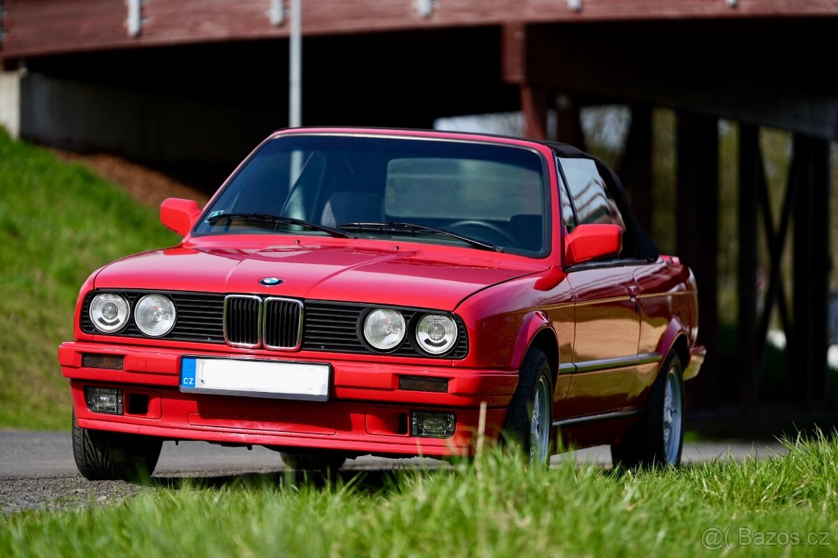 Prodám BMW E30 325i kabriolet manuál